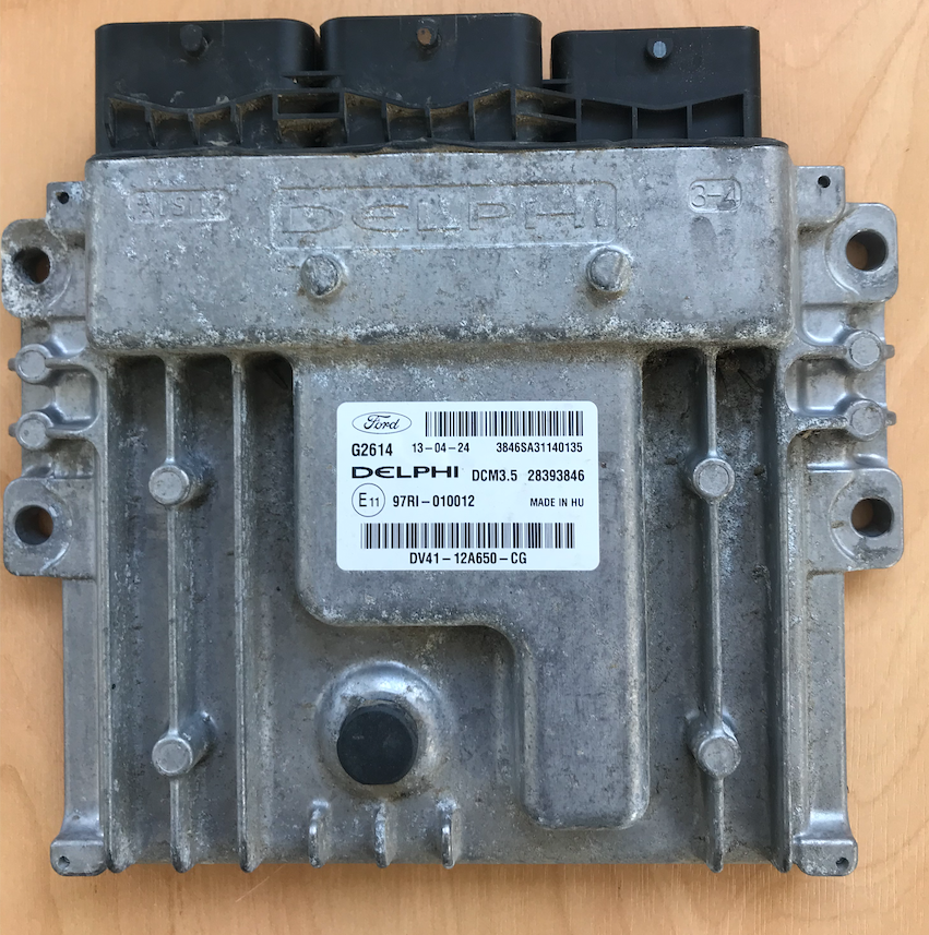 Delphi Engine ECU, Ford, DV41-12A650-CG, 28393846, DCM3.5