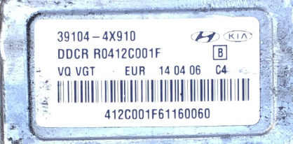 Kia Carnival, 39104-4X910, DCM3.2AP, 28073401, DDCR, R0412C001F