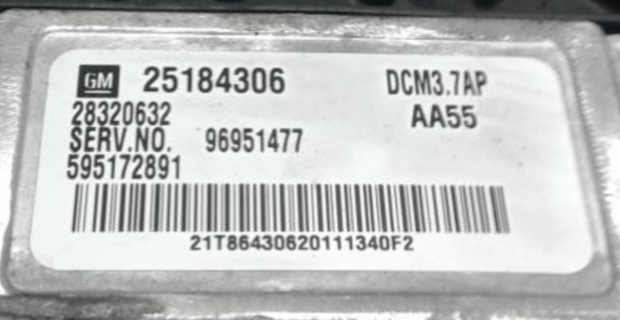 Vauxhall Antara / Chevrolet Captiva 2.2CDTi, 25184306, 28320632, 96951477, DCM3.7AP, AA55