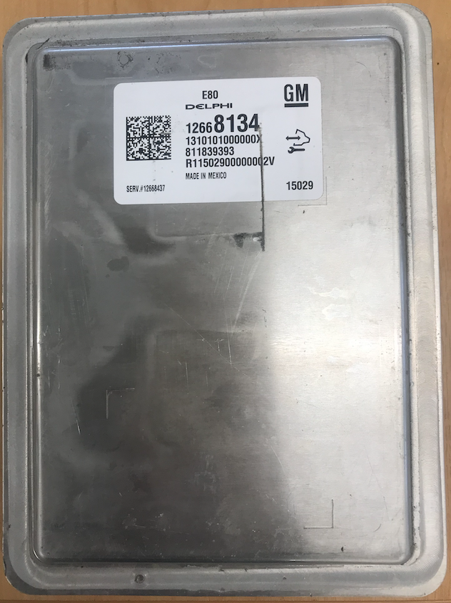 Delphi Engine ECU, Vauxhall, Opel, 12668134, 1310101000000X, 811839393, E80, 12668437