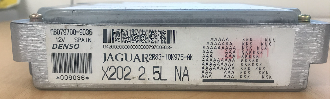 Denso Engine ECU, JAGUAR F-TYPE, MB079700-9036, 2R83-10K975