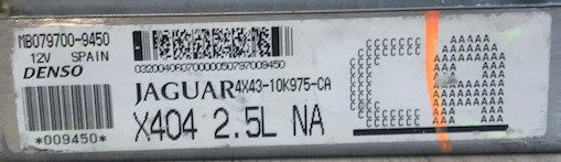 Jaguar, 4X4310K975CA, 4X43-10K975-CA, X404 2.5L, MB0797009450, MB079700-9450