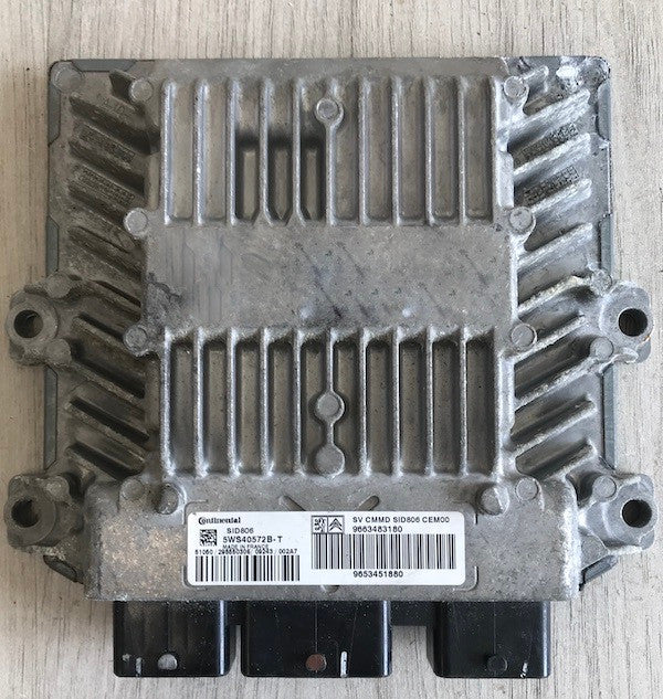 SIEMENS, SID806, 5WS40572BT, 5WS40572B-T, 9663483180, 9653451880