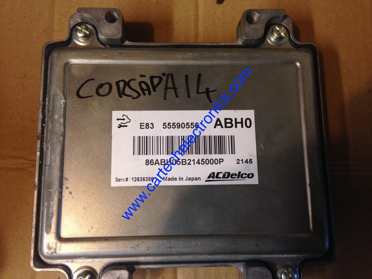 ACDelco Engine ECU, Vauxhall - Opel, 55590556, ABH0, E83