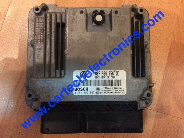 VW Golf 2.0 FSI, 0261S02097, 0 261 S02 097, 06F906056DE, 06F 906 056 DE, MED9.5.10