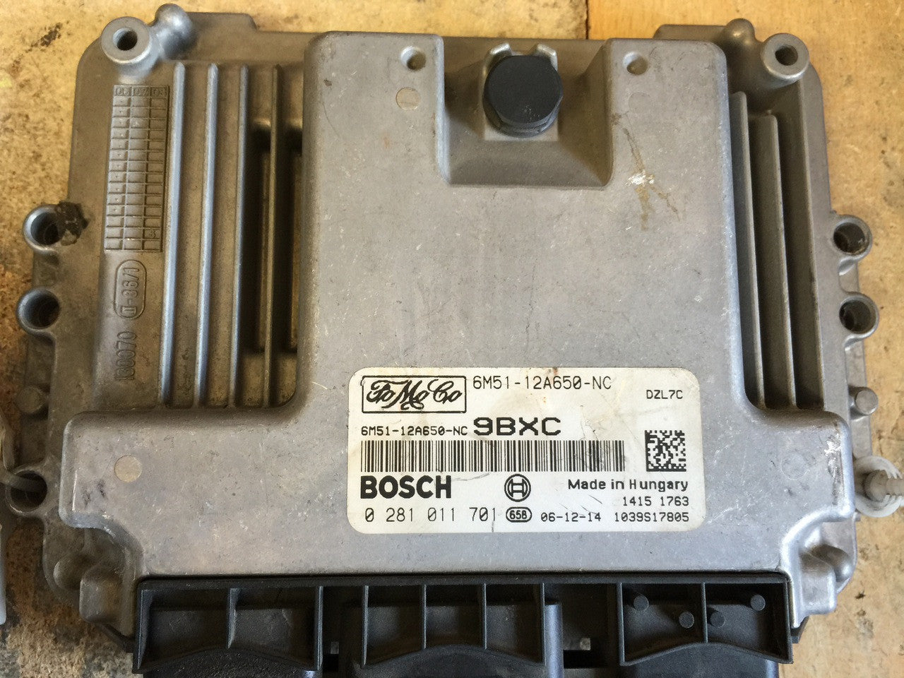 Ford Focus TDCi, 0 281 011 701, 0281011701, 6M51-12A650-NC, 9BXC