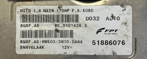 FPT, 8GMFA5, 8GMF.A5, 51886076, BC0101626E, BC.0101626.E, HW503