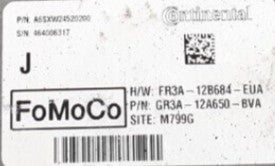 FR3A12B684EUA, FR3A-12B684-EUA, GR3A12A650BVA, GR3A-12A650-BVA