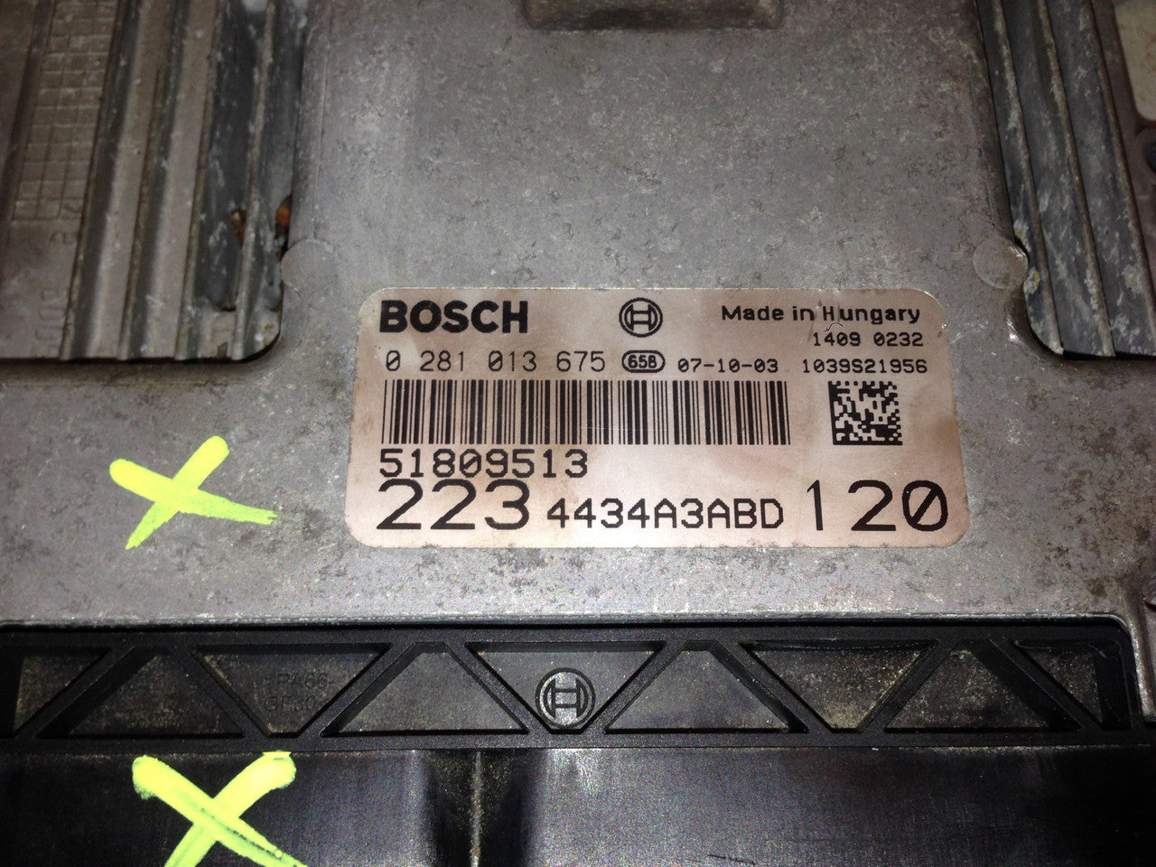 Fiat, 0281013675, 0 281 013 675, 51809513
