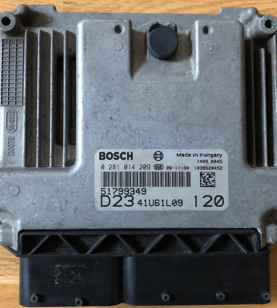 Fiat Ducato 2.3L, 0281014209, 0 281 014 209, 51799349, 1039S20452, D23, 120