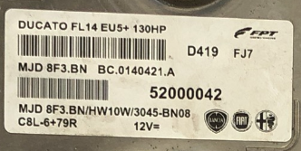 MJD8F3BN, MJD 8F3.BN, 52000042, BC0140421A, BC.0140421.A, HW10W