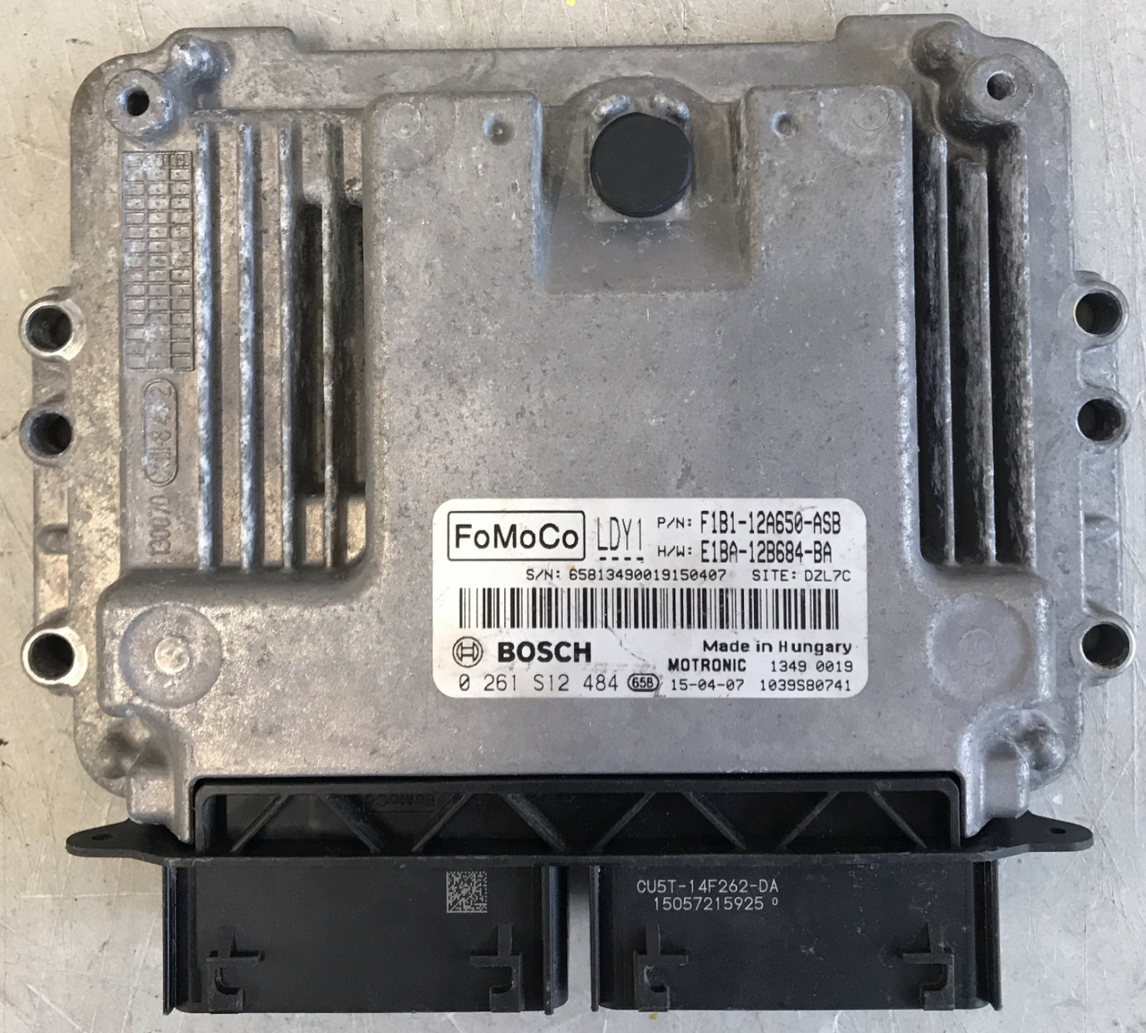 Ford, 0261S12484, 0 261 S12 484, F1B1-12A650-ASB, E1BA-12B684-BA, LDY1, 1039S80741