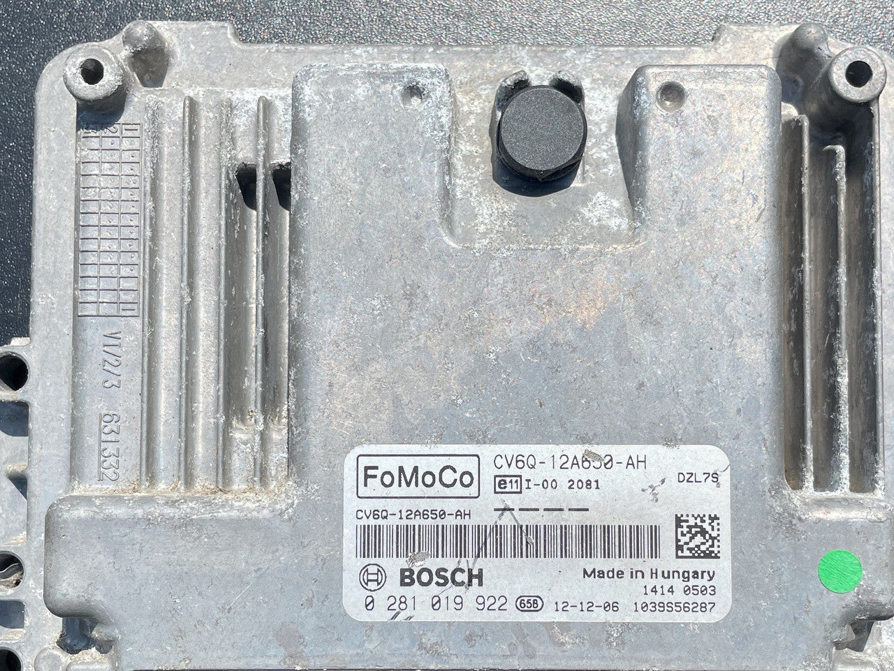 Ford, 0281019922, 0 281 019 922, CV6Q-12A650-AH, 1039S56287