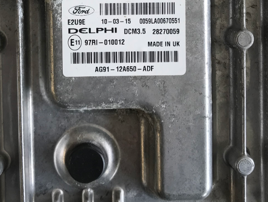 Ford 2.0TDCi, DCM3.5, AG91-12A650-ADF, AG9112A650ADF, 28270059
