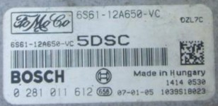 Ford Fiesta Zetec 1.6 TDCi, 0281011612, 0 281 011 612, 6S61-12A650-VC, 1039S18023, 5DSC