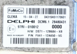 DCM6.1, 28480431, DS7112B684XB, DS71-12B684-XB, FV4112A650VG, FV41-12A650-VG, 0000