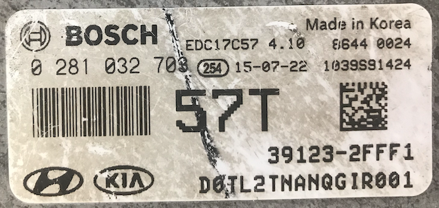 Hyundai, 0281032709, 0 281 032 709, 39122-2FFF1