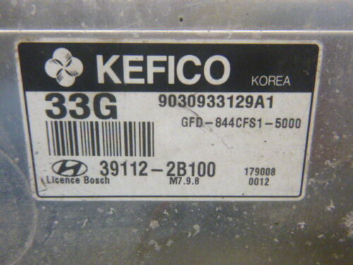 Hyundai, 9030933129A1, 391122B100, 39112-2B100, GFD844CFS15000, GFD-844CFS1-5000, M7.9.8