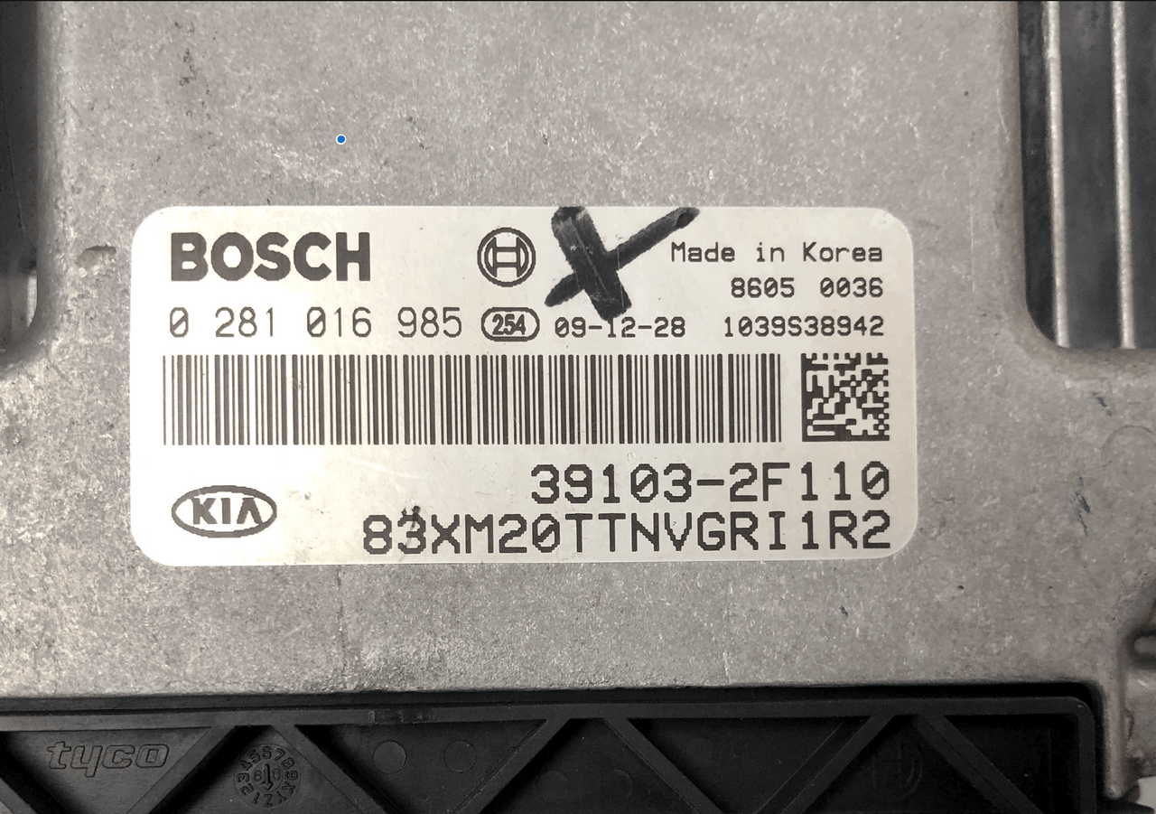 Kia Sorento 2.2 CRDi 4X4, 0 281 016 985, 0281016985, 39103-2F110