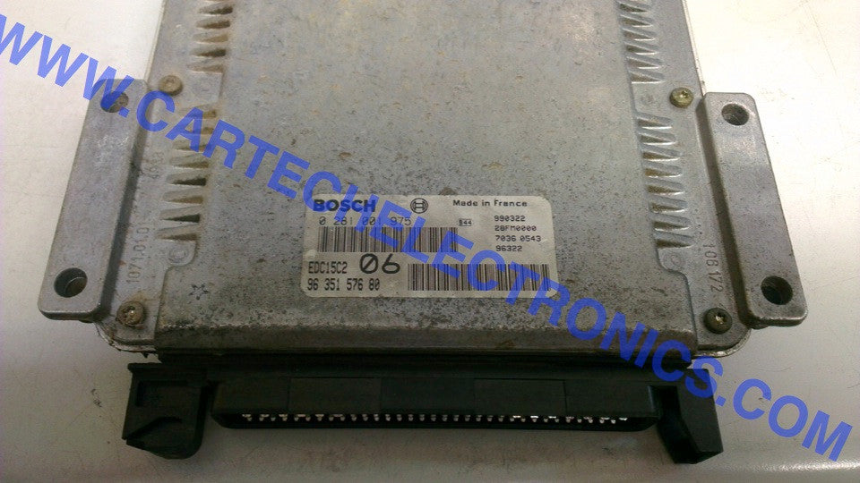 HDI 0281001975 0 281 001 975 9635157680 96 351 576 80 EDC15C2 06