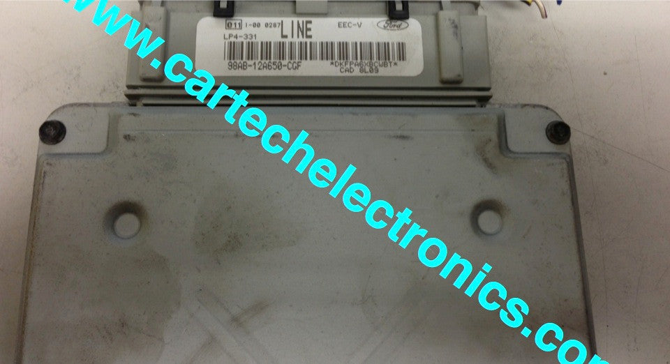Plug & Play Visteon Engine ECU 98AB-12A650-CGF LINE LP4-331 EEC-V