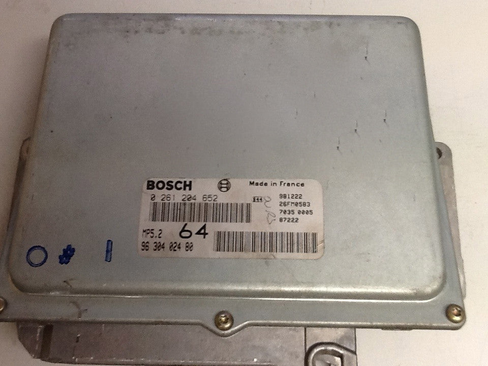 Plug & Play Engine ECU 0261204652, 0 261 204 652, 9630402480, 96 304 024 80, 64 MP5.2