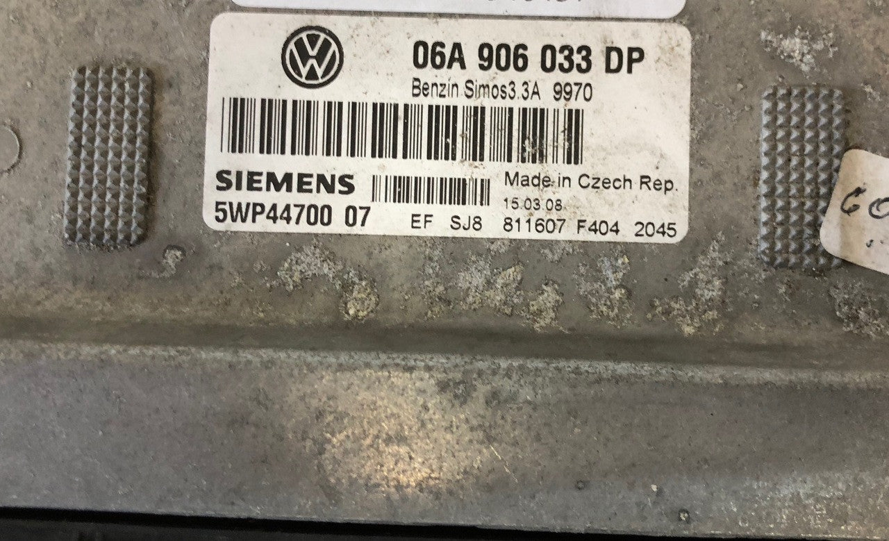 Beetle 1.6, SIMOS3.3A , 06A906033DP, 06A 906 033 DP, 5WP4470007, 5WP44700 07