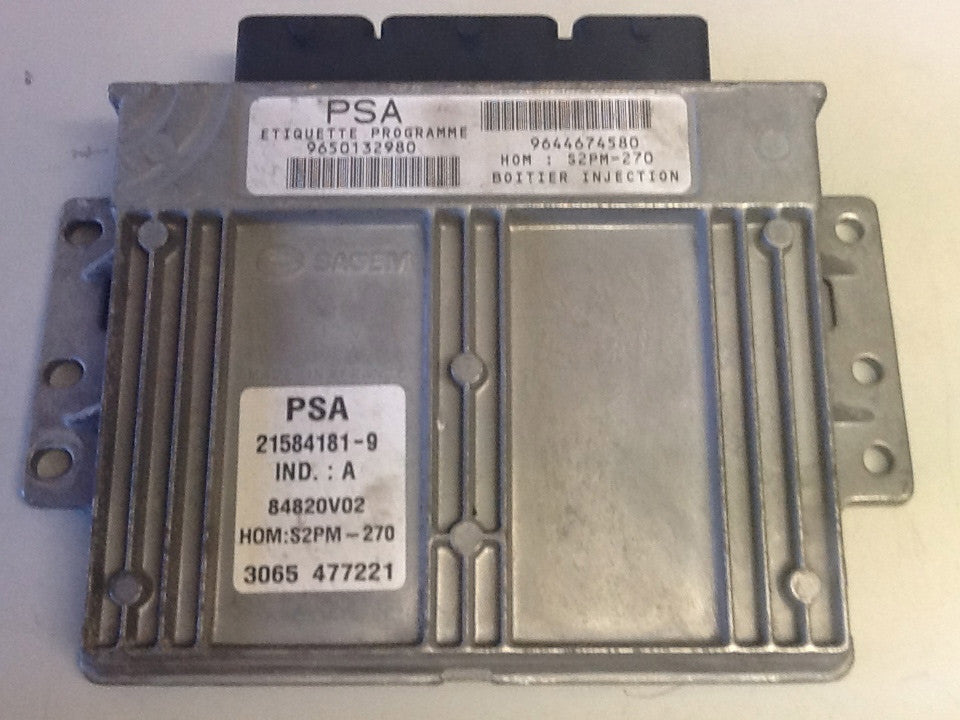 Plug & Play Engine ECU, PSA, S2PM-270