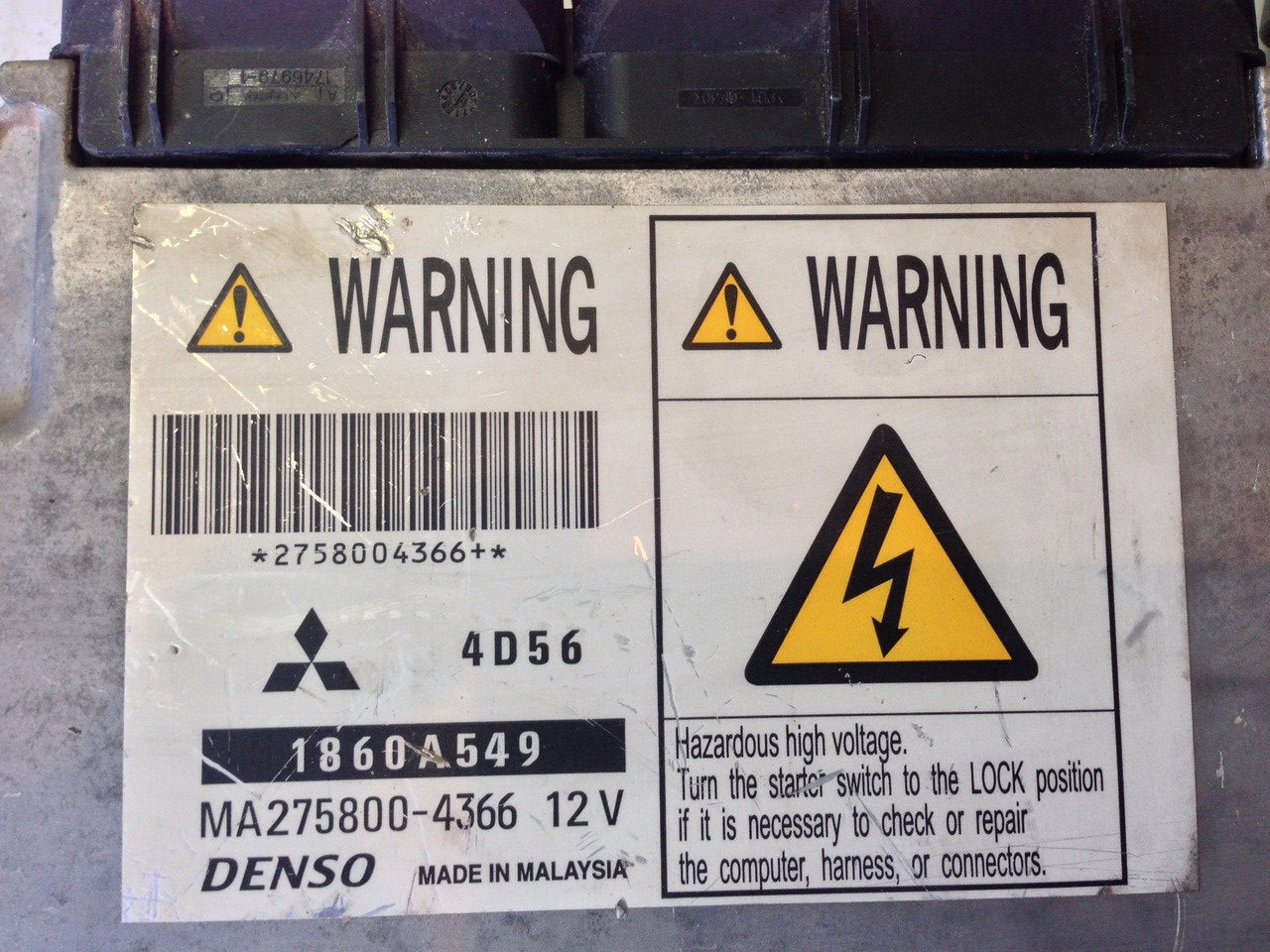 Mitsubishi L200 DID, MA275800-4366, 1860A549, 4D56