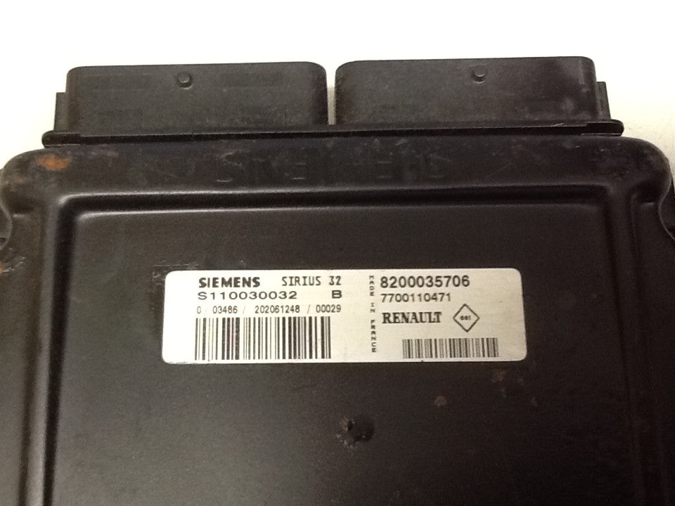Plug & Play ECU S110030032 B 8200035706 7700110471 Sirius 32