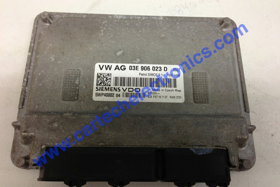 03E906023D, 03E 906 023 D, 5WP4080204, 5WP40802 04