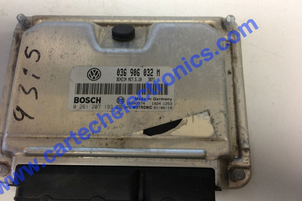 Plug & Play Engine ECU 0261207193 0 261 207 193 036906032M 036 906 032 M ME7.5.10