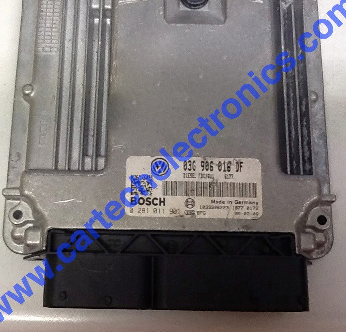 VW Golf 1.9 TDI DSG, VW Jetta 1.9 TDI, 0281011901, 0 281 011 901, 03G906016DF, 03G 906 016 DF, EDC16U1