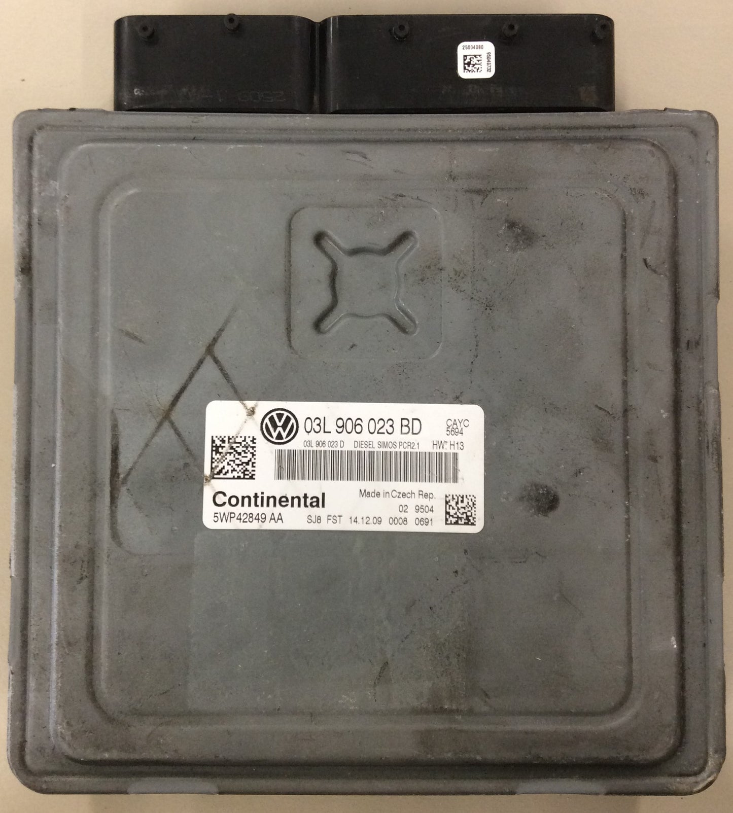 Plug & Play Continental Engine ECU, VW Polo 1.6 TDi, 03L906023BD, 03L 906 023 BD, 5WP42810AA, 5WP42810 AA, DIESEL SIMOS PCR2.1