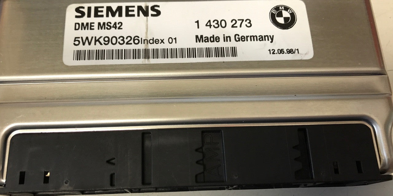 DME MS42, 1 430 273, 1430273, 5WK90326 INDEX 01