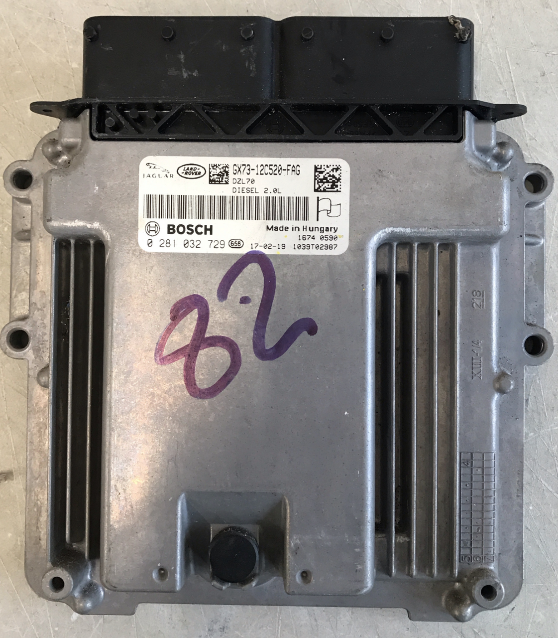 Jaguar / Land Rover, 0281032729, 0 281 032 729, GX7312C520FAG, GX73-12C520-FAG, MEDC17.9-3.20