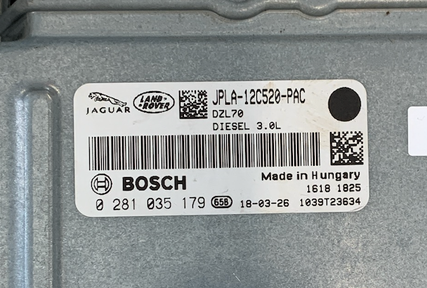 Jaguar, Land Rover, 0281035179, 0 281 035 179, JPLA12C520PAC, JPLA-12C520-PAC