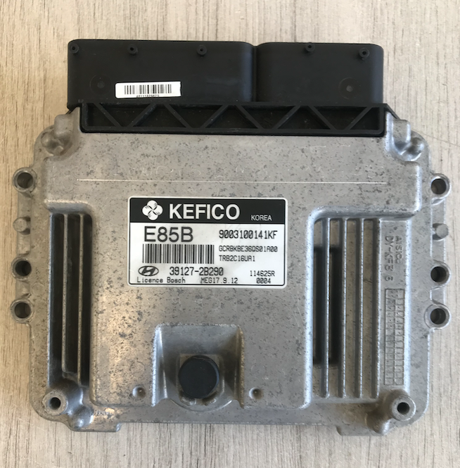 Kefico Engine ECU, Kia,Hyundai, 9003100141KF, 39127-2B290, E85B, MEG 17.9.12