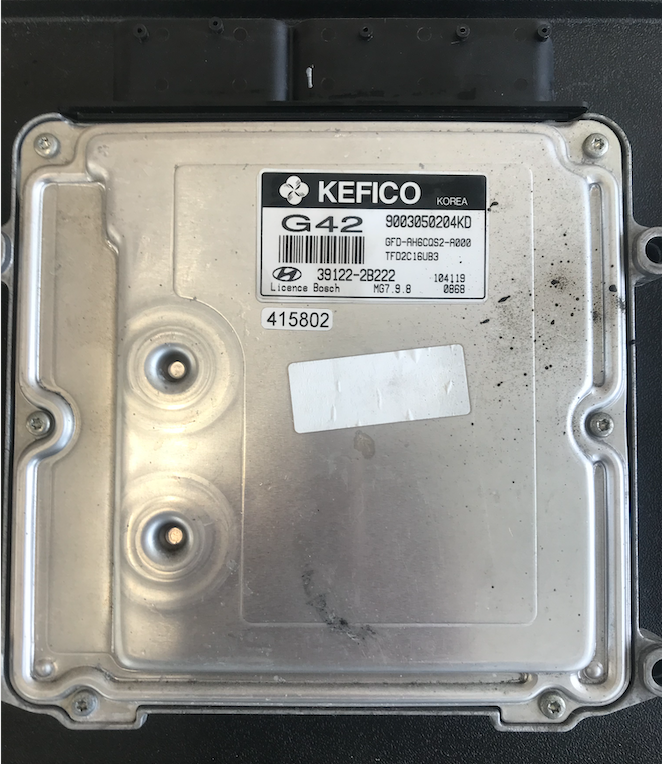 39122-2B222 ECU オリジナル車のエンジンコンピュータボード電子制御