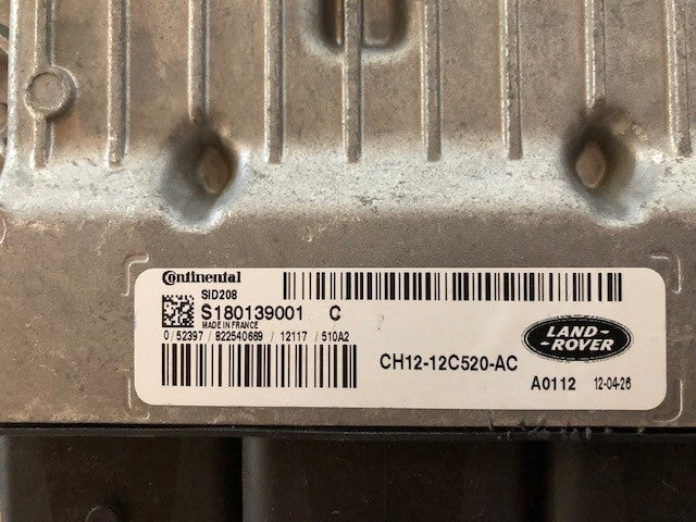 Land Rover, S180139001 C, CH12-12C520-AC, SID208