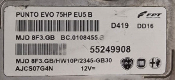MJD8F3GB, MJD 8F3.GB, 55249908, BC0108455B, BC.0108455.B, HW10P
