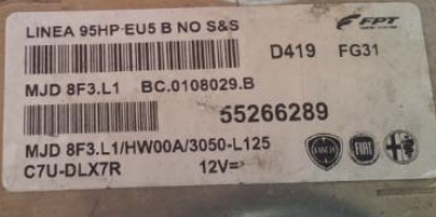 MJD8F3L1, MJD 8F3.L1, 55266289, BC0108029B, BC.0108029.B, HW00A