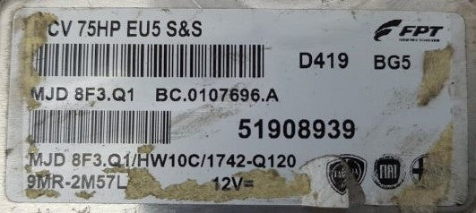MJD8F3Q1, MJD 8F3.Q1, 51908939, BC0107696A, BC.0107696.A, HW10C