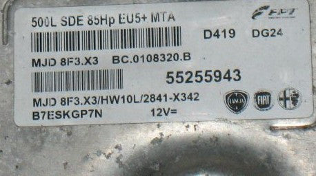 MJD8F3X3, MJD 8F3.X3, 55255943, BC0108320B, BC.0108320.B, HW10L