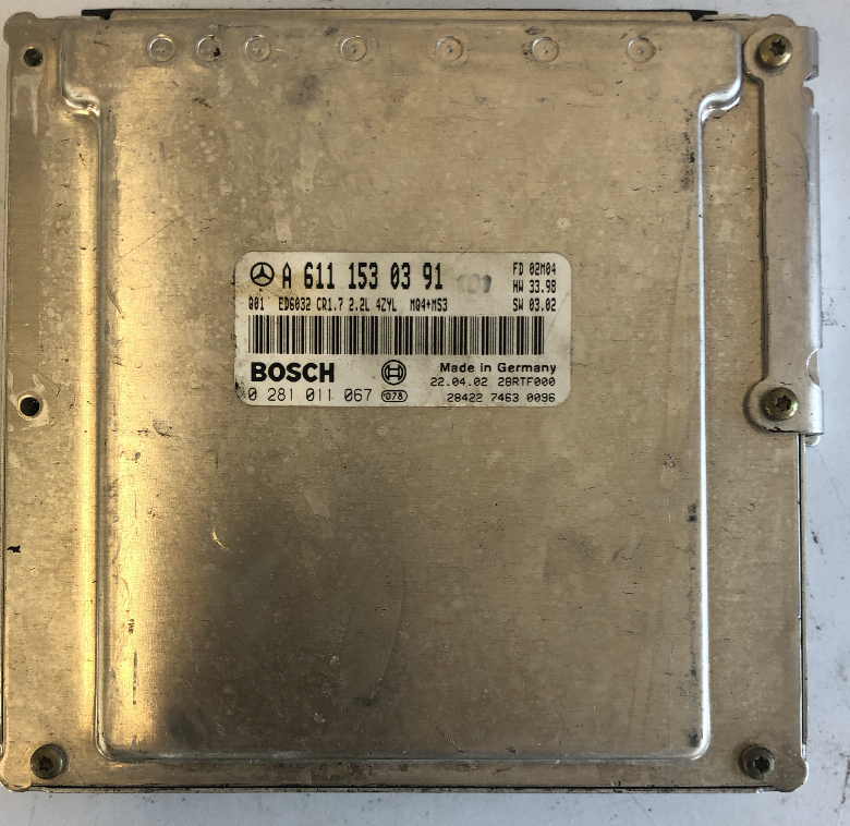 Mercedes-Benz, 0281011067, 0 281 011 067, A6111530391, A 611 153 03 91, CR1.7