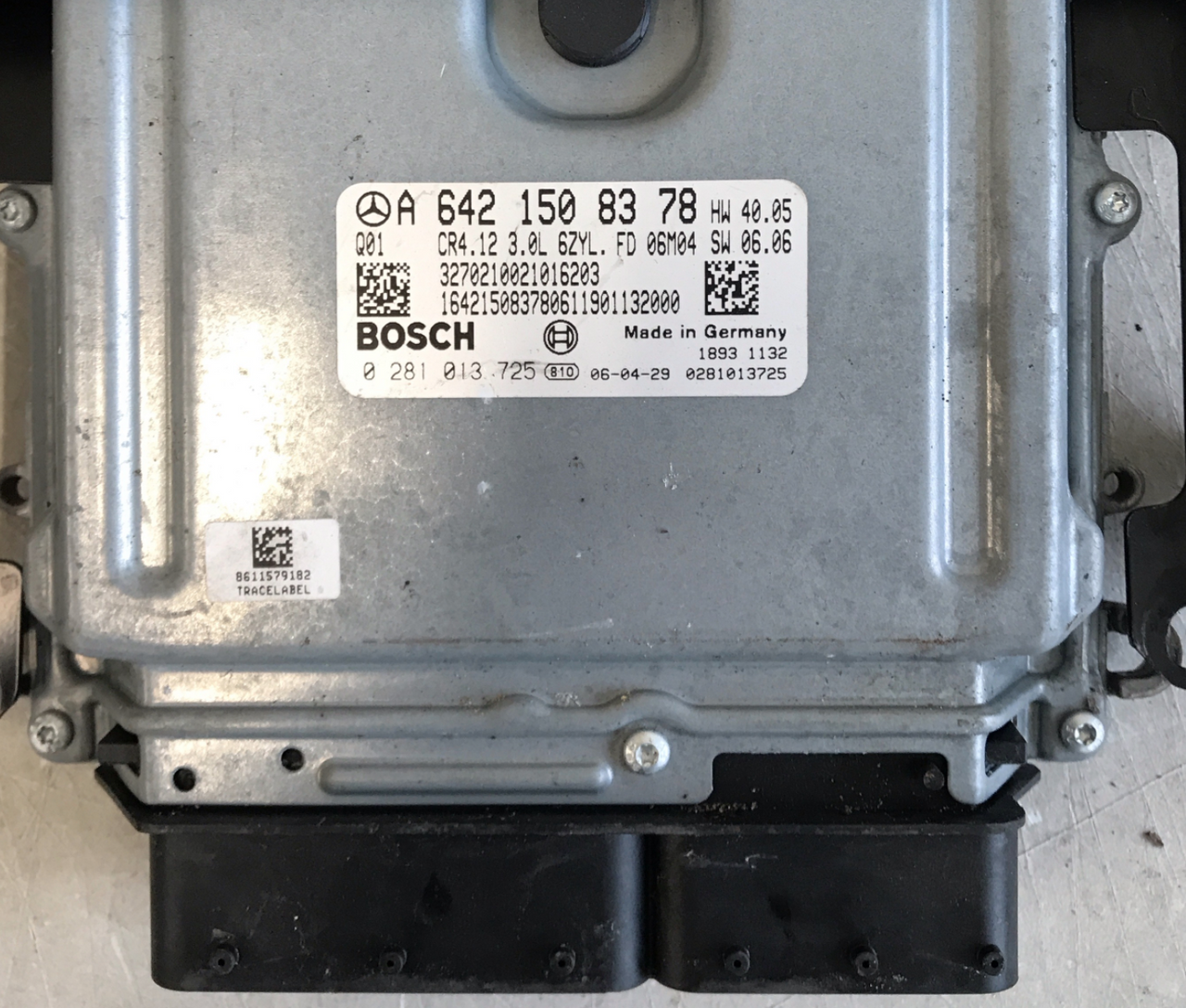 Mercedes-Benz, 0281013725, 0 281 013 725, A6421508378, A 642 150 83 78
