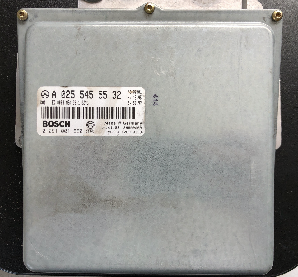 Mercedes G 300DT, 0281001880, 0 281 001 880, A0255455532, A 025 545 55 32 , MSA 25.1