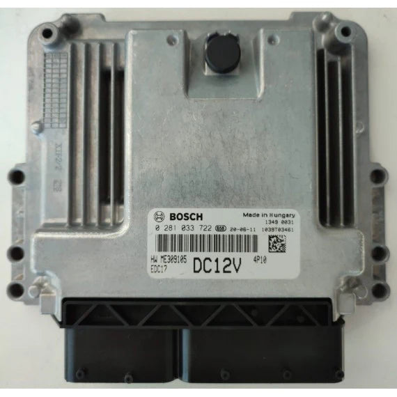 Plug & Play Bosch Engine ECU, Mitsubishi Fuso, 0281033722, 0 281 033 722, A0204483440, A 020 448 34 40, A0244480240, A 024 448 02 40, ME309105