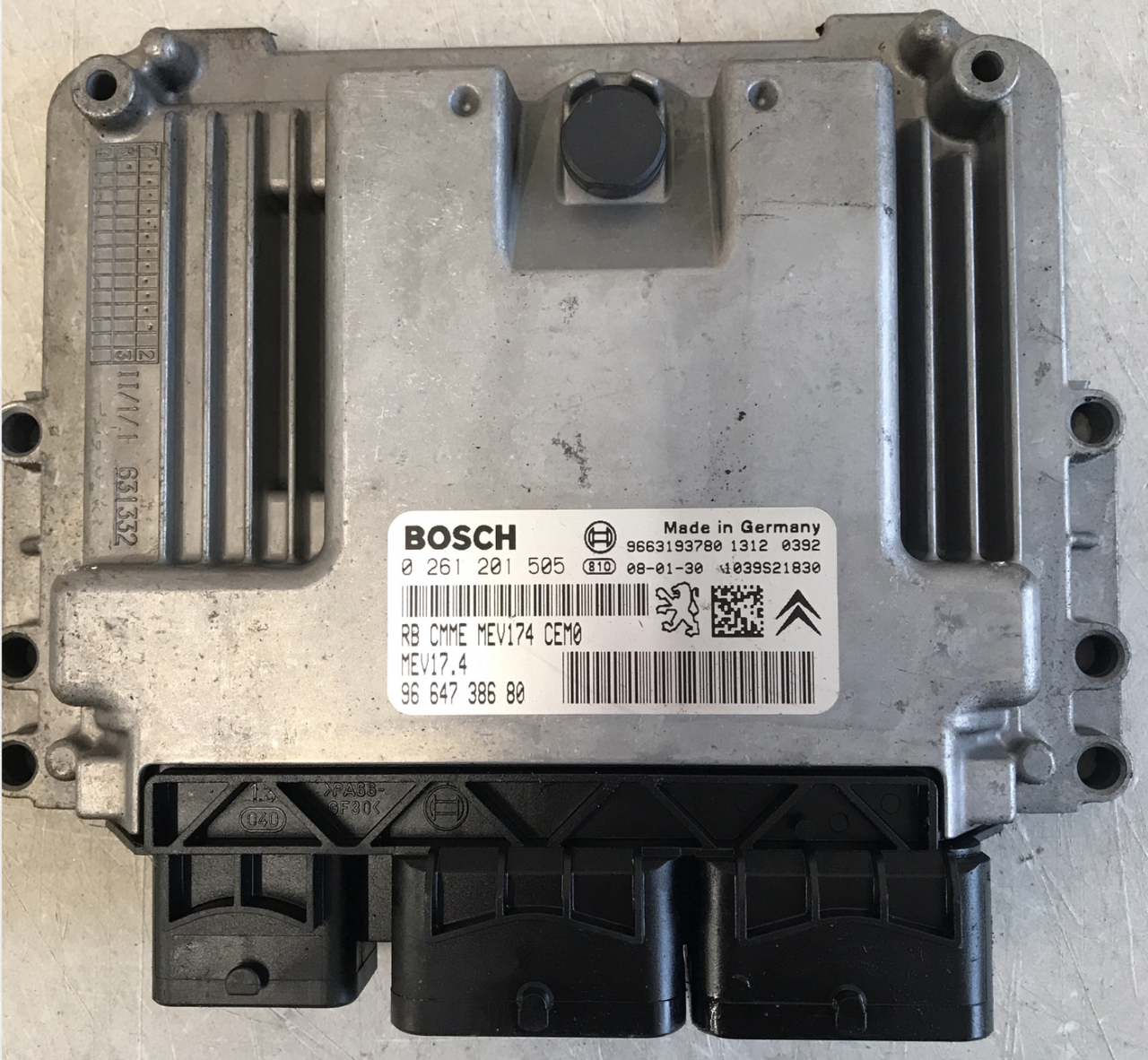 Plug & Play Bosch Engine ECU, Peugeot 308 1.4, 0261201505, 0