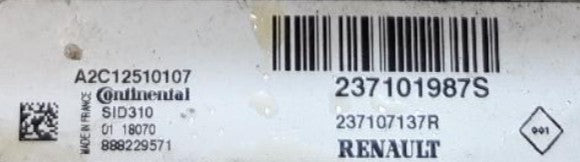 Centralita de motor Continental Plug & Play, Renault 1.5DCi, A2C12510104, 237100151S, 237107137R, SID310